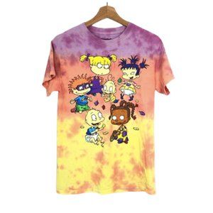 Rugrats Tie Dye Hannukah Tee Shirt Size Small